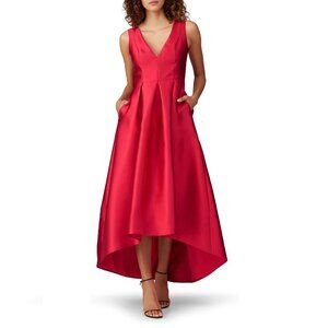 Hutch High Low V-Neck Gown